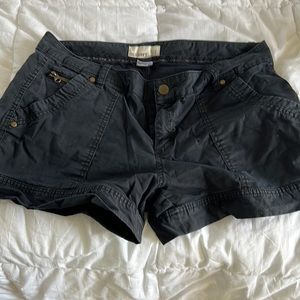 Old Navy, size 12, cargo fabric shorts, women’s, black